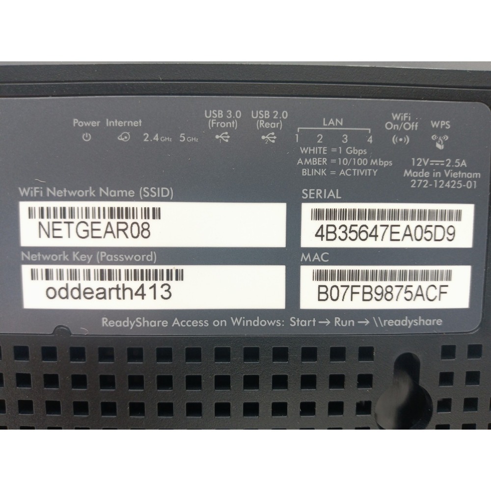 Netgear AC1750 Smart WiFi Router Model R6400-100NAS - Picture 4 of 5
